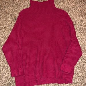 AE Oversized mock neck sweater